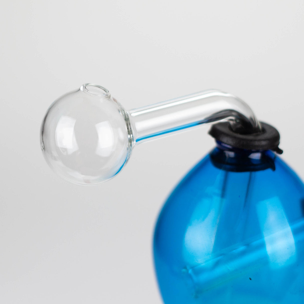 6" SKull frosted oilburner water pipe Glass Rig Bongzie Smokes