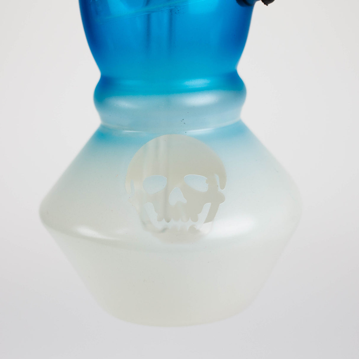 6" SKull frosted oilburner water pipe Glass Rig Bongzie Smokes