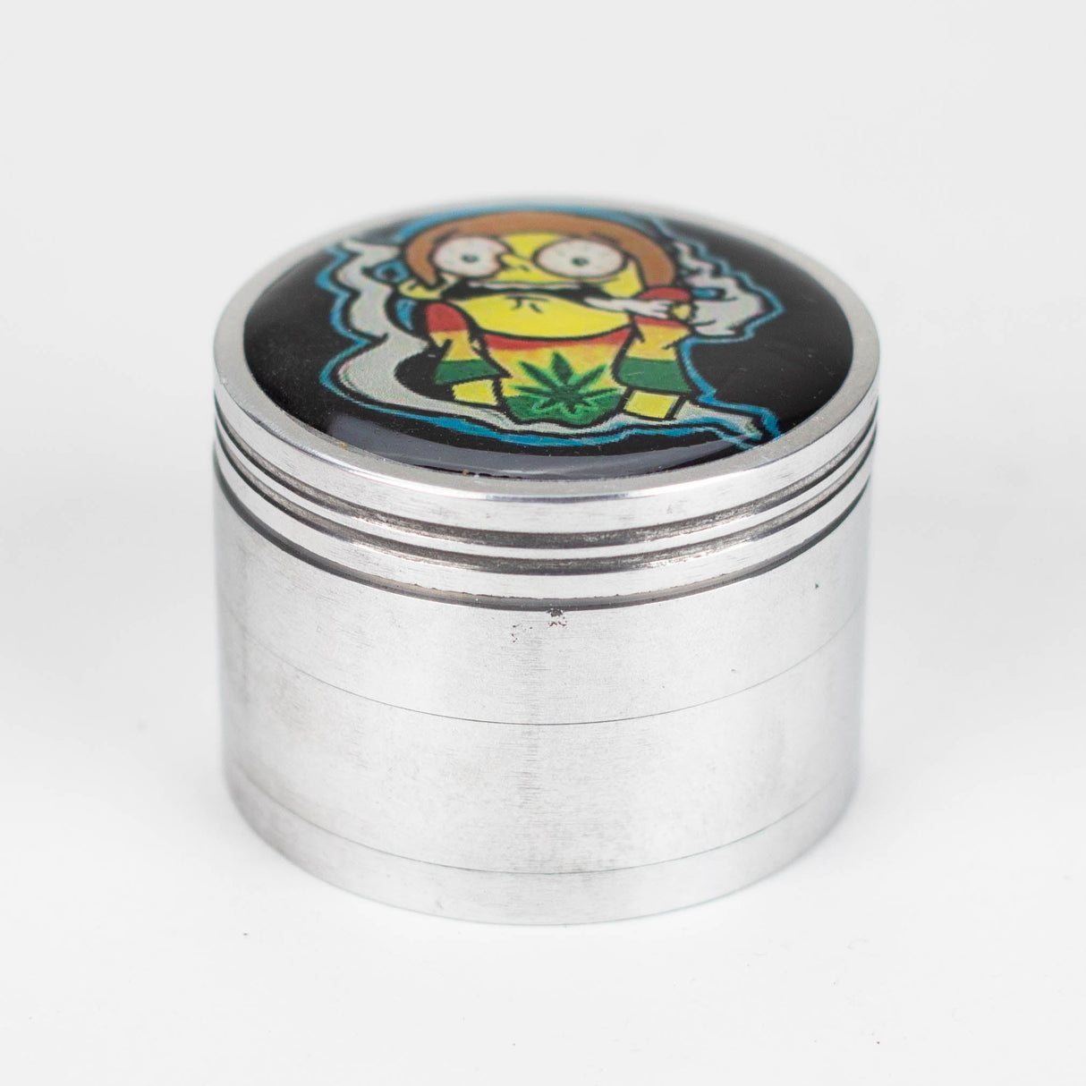 63mm Cartoon design 4 parts aluminium grinder-Assorted Regular Grinder Bongzie Smokes