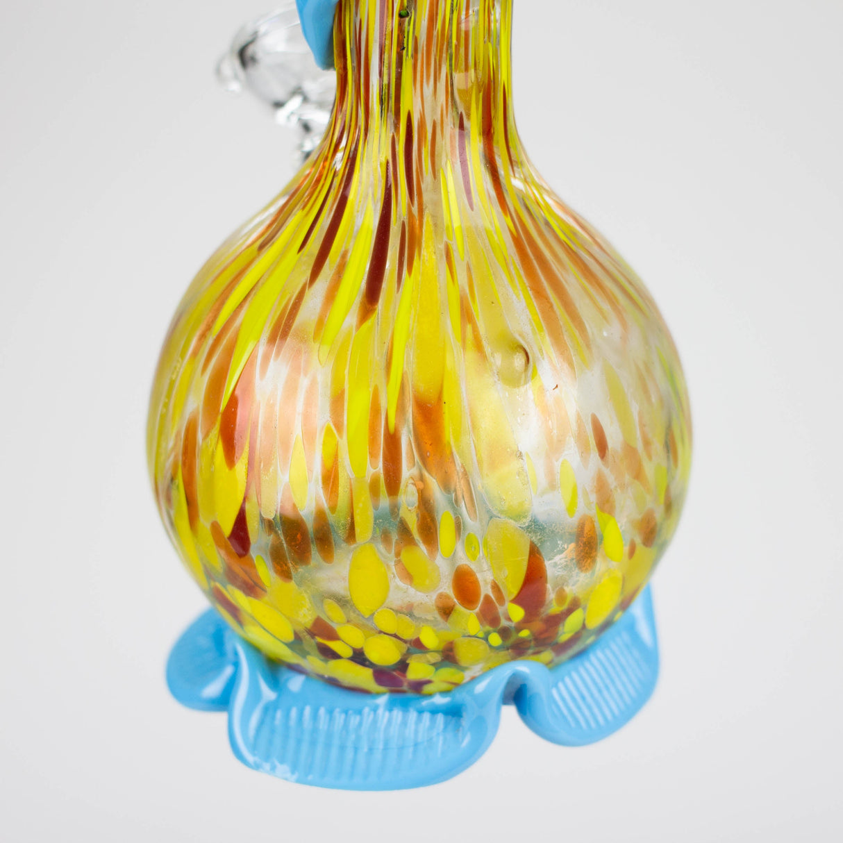 12" soft glass water pipe Glass Bong Bongzie Smokes
