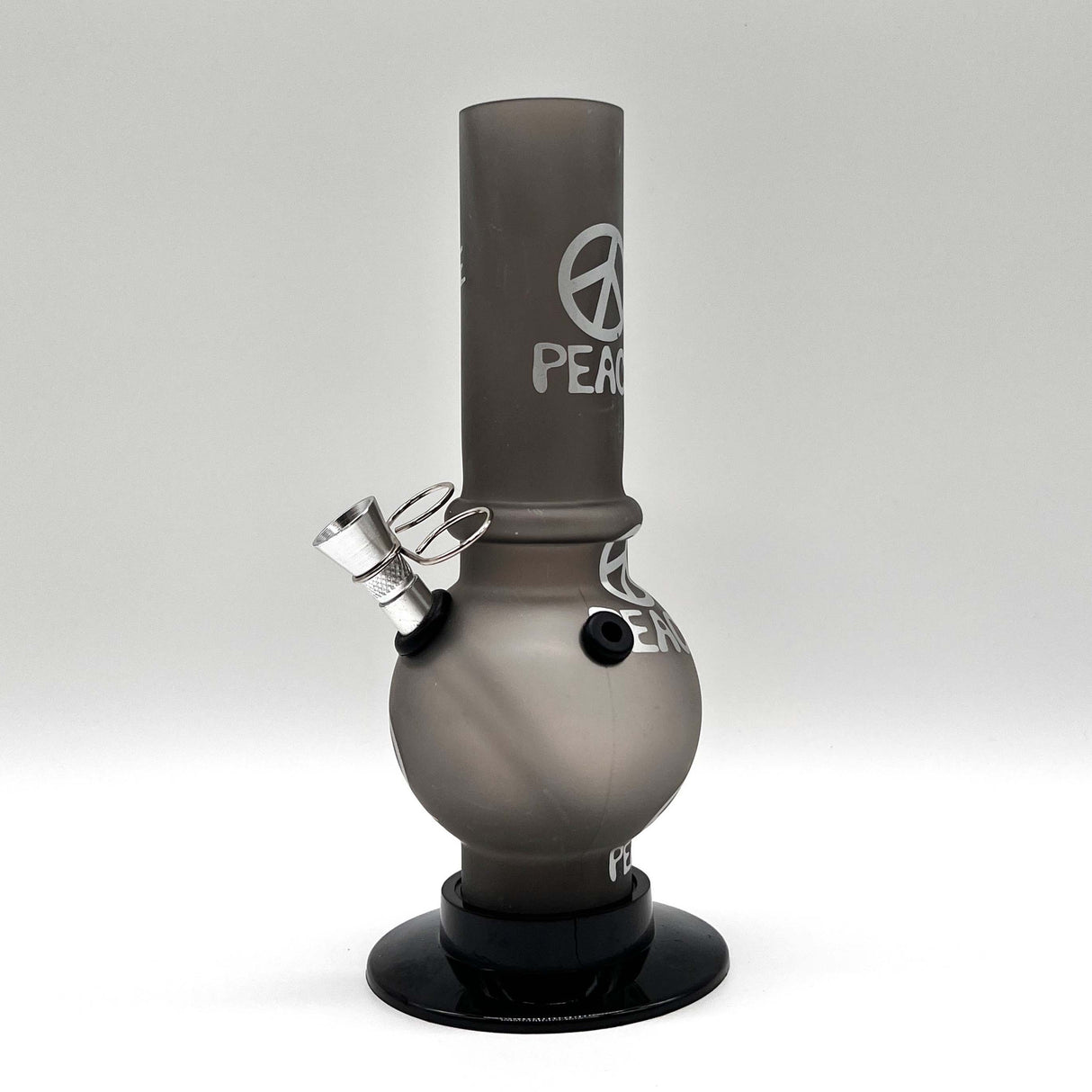 8" Acrylic Water Pipe Bong FBM02 ( PIP545 ) Acrylic Bong NIBO Distribution BLACK