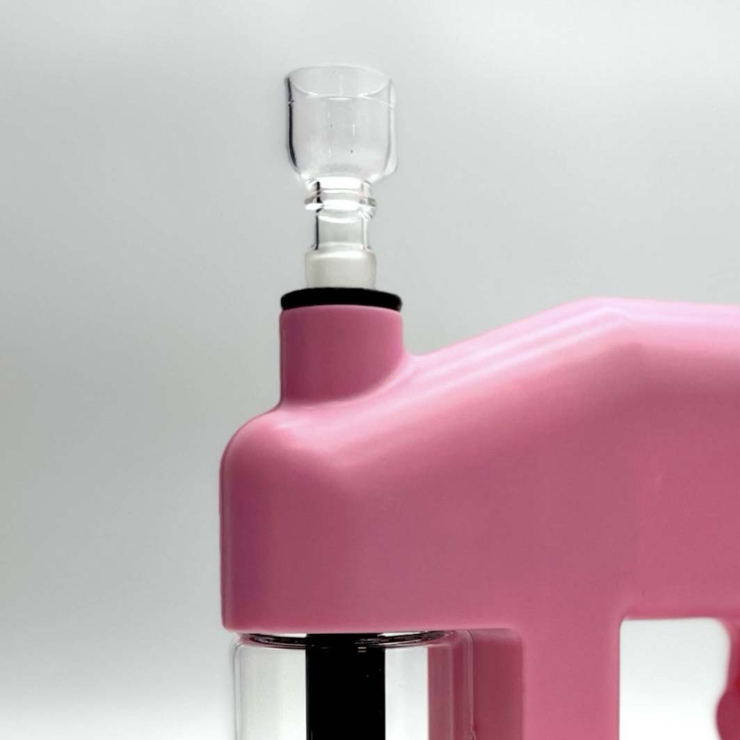 Colourful Glass Electric Blowing Bong with Bowl for Dry Herb Resin · Silicone · Plastic Bong Super Supplys Inc