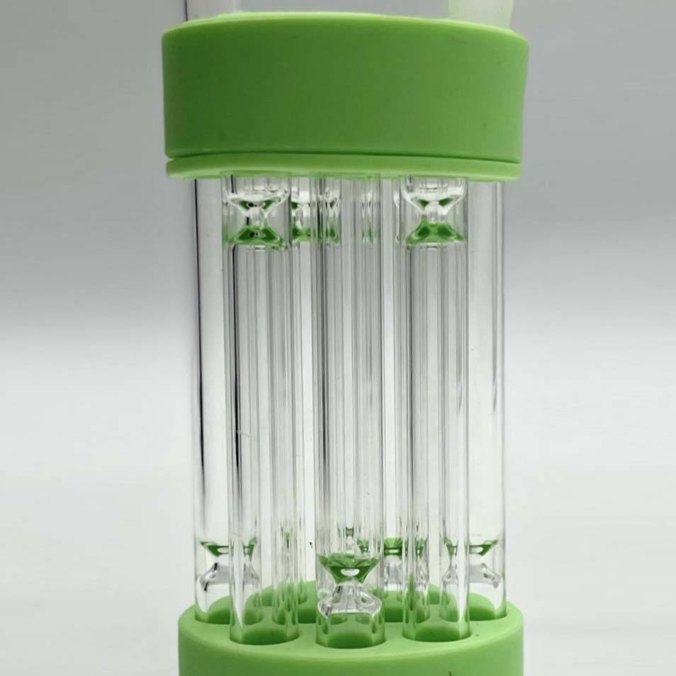 10-Hitter Glass Pipe Glass Bong Super Supplys Inc