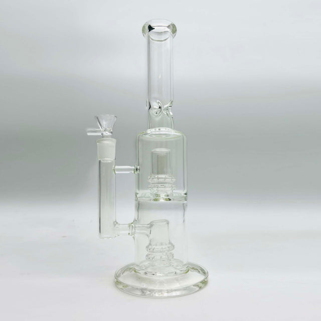 11.5" Glass Bong with Shower head Percolator and Diffuser Glass Bong Super Supplys Inc