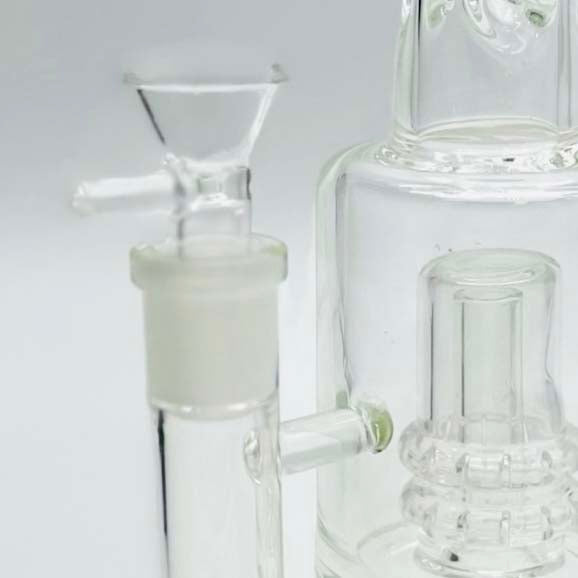 11.5" Glass Bong with Shower head Percolator and Diffuser Glass Bong Super Supplys Inc