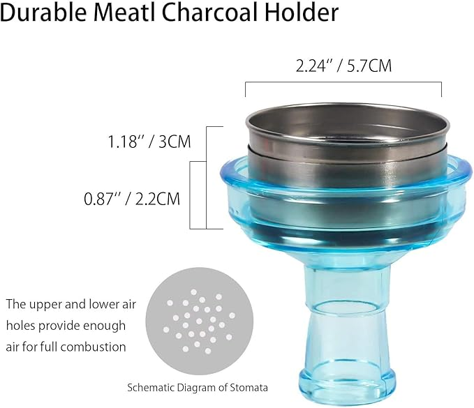 Portable Cup Hookah Bundle with LED light Hookah Super Supplys Inc