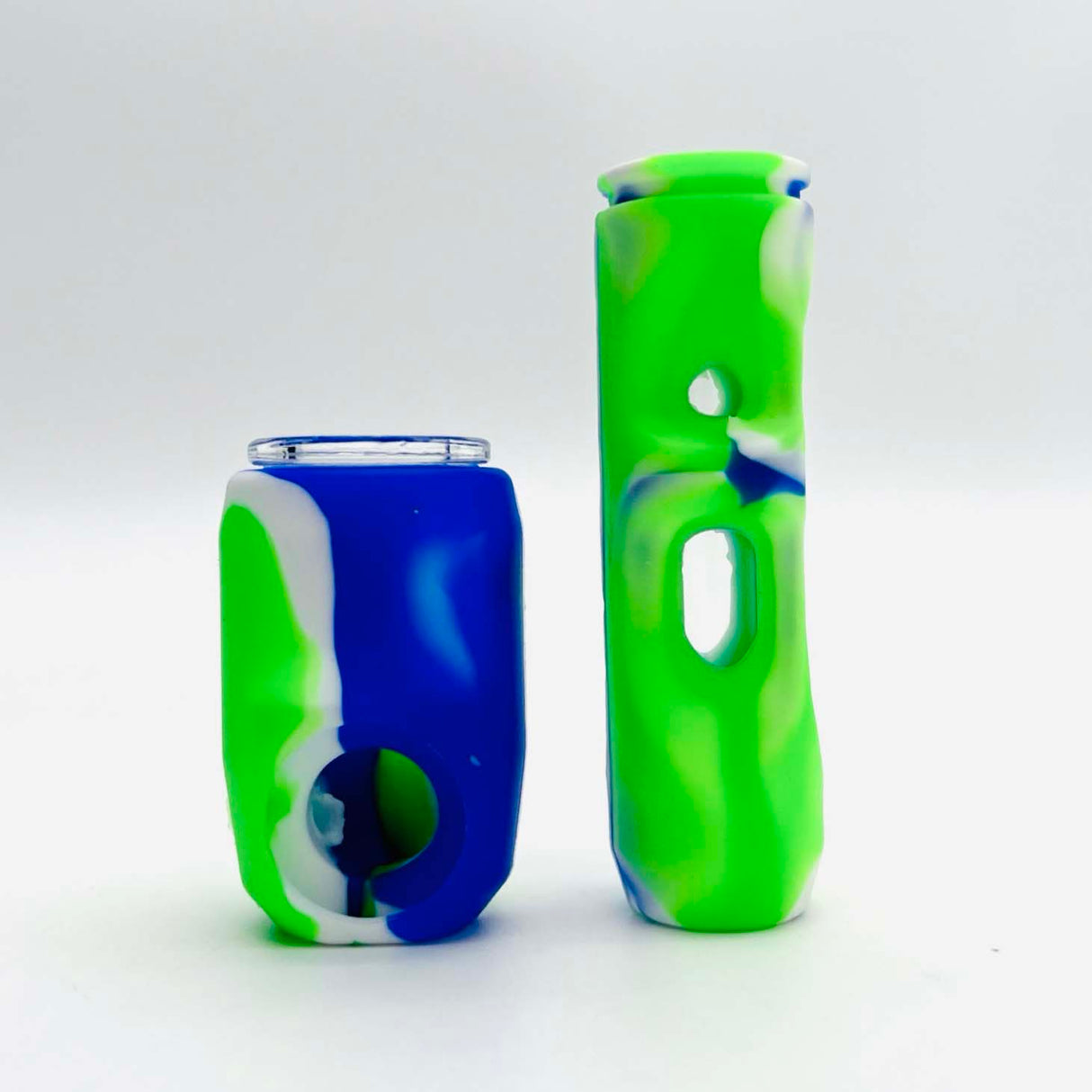 Silicone Handpipe Assorted Colours Jar of 20 Pieces Silicone Pipe Super Supplys Inc