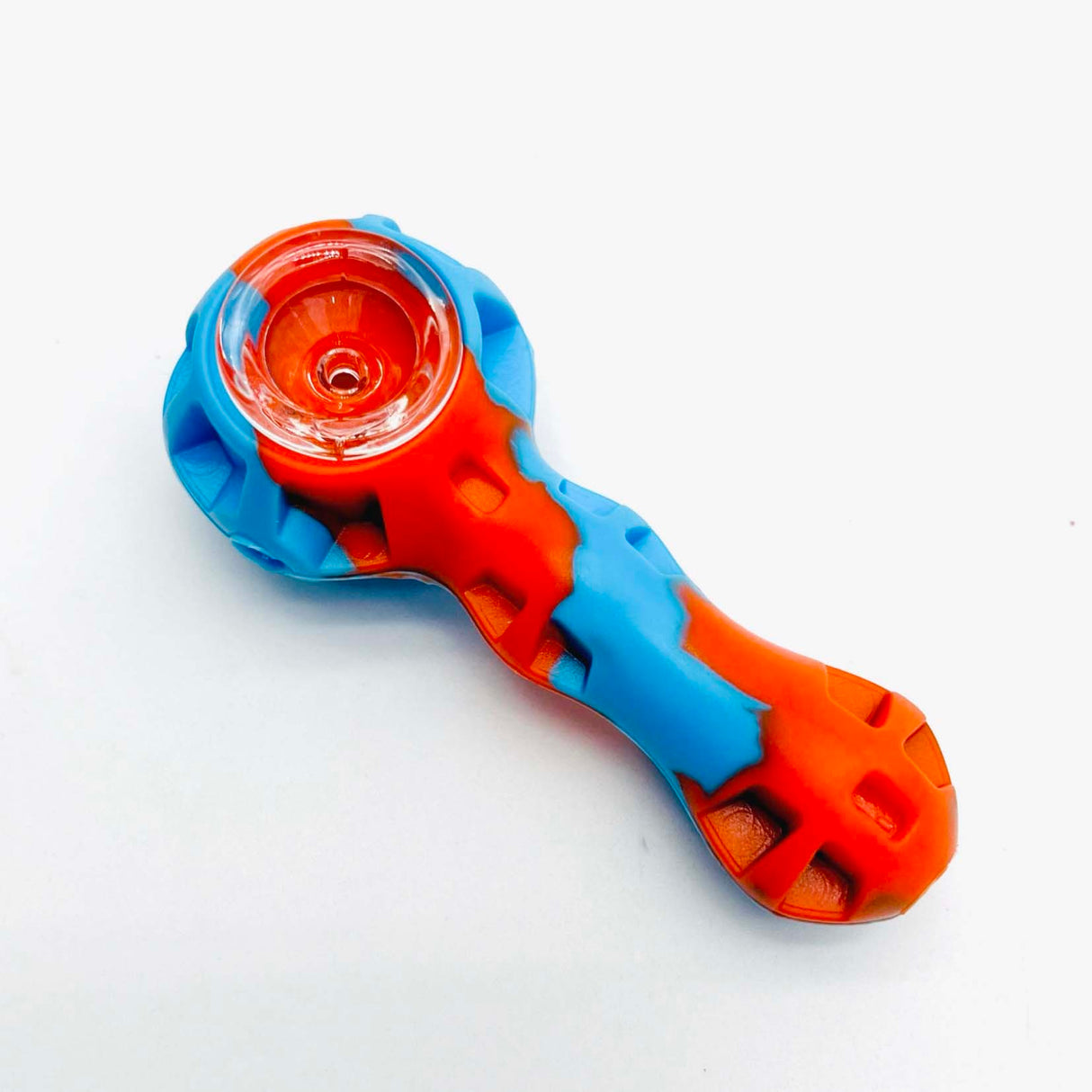 Silicone Honeycomb Handpipe Assorted Colours Jar of 20 Pieces Silicone Pipe Super Supplys Inc