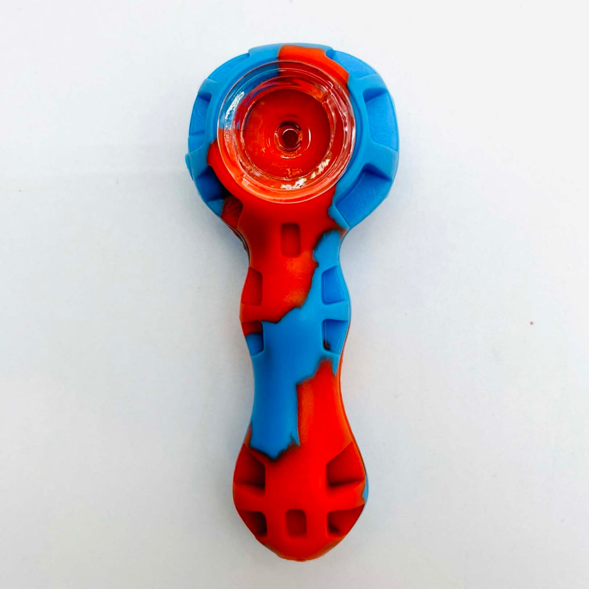 Silicone Honeycomb Handpipe Assorted Colours Jar of 20 Pieces Silicone Pipe Super Supplys Inc