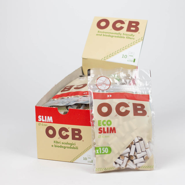 OCB | ECO Slim Filters Box of 10 Filter Tip ONE