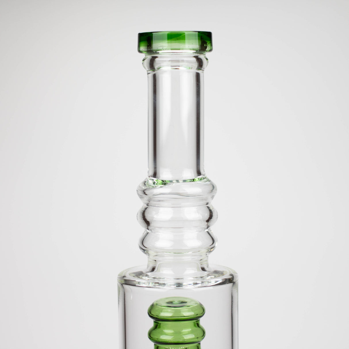 18" Glass water bong with Percolator and Diffuser Glass Bong Bongzie Smokes