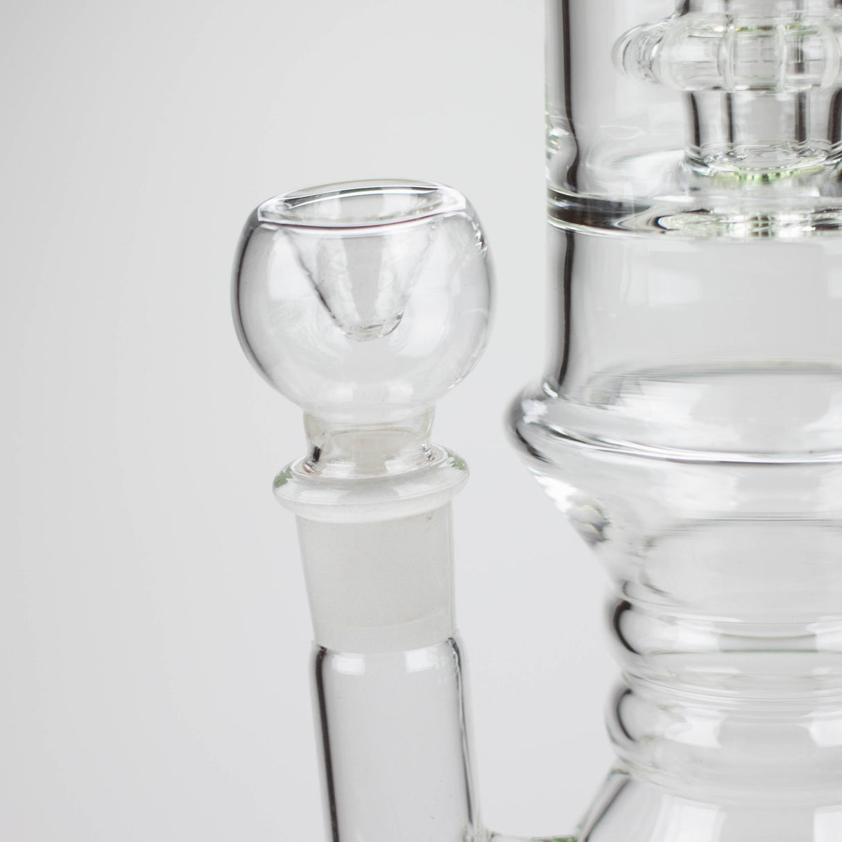 18" Glass water bong with Percolator and Diffuser Glass Bong Bongzie Smokes