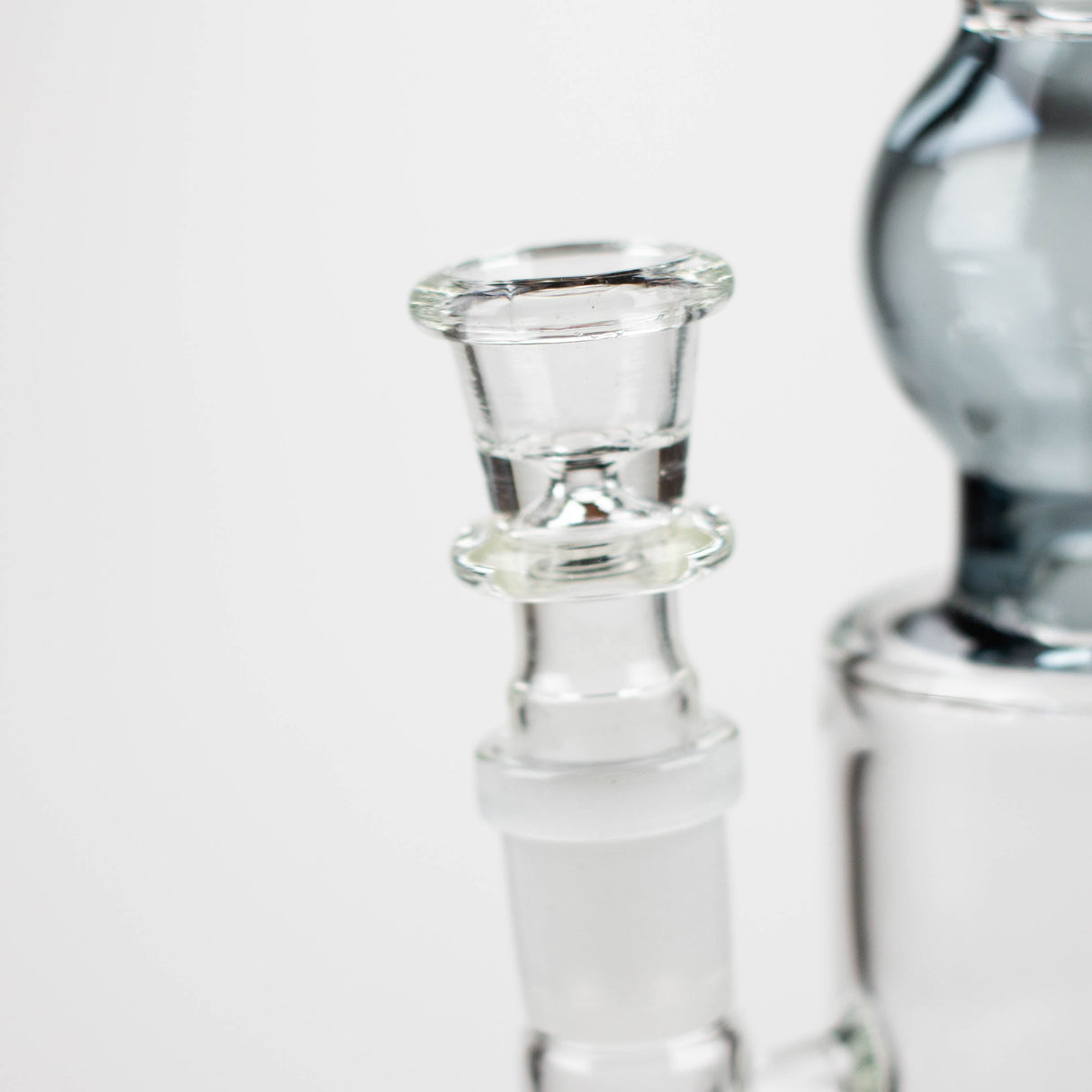 11" Color accented glass bong with honeycomb diffuser-Assorted Glass Bong Bongzie Smokes