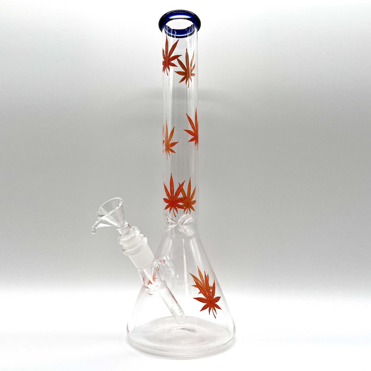 Full Body Weed 14" Water Pipe Bong- Assorted Colors Glass Bong NIBO Distribution
