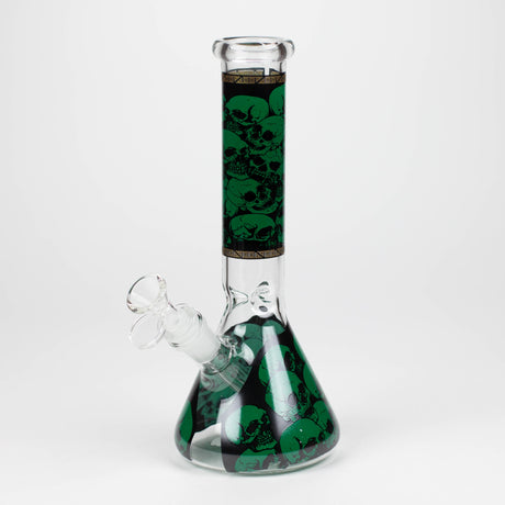 Z10" Glass Bong With The War Design Glass Bong 777 Smoke
