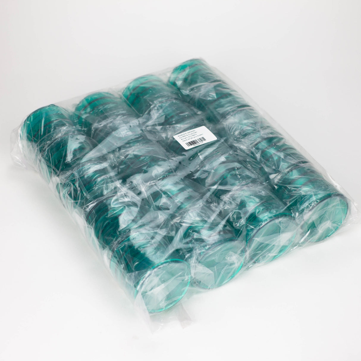 ACRYLIC GRINDER PACK OF 20 Display Pack Bongzie Smokes