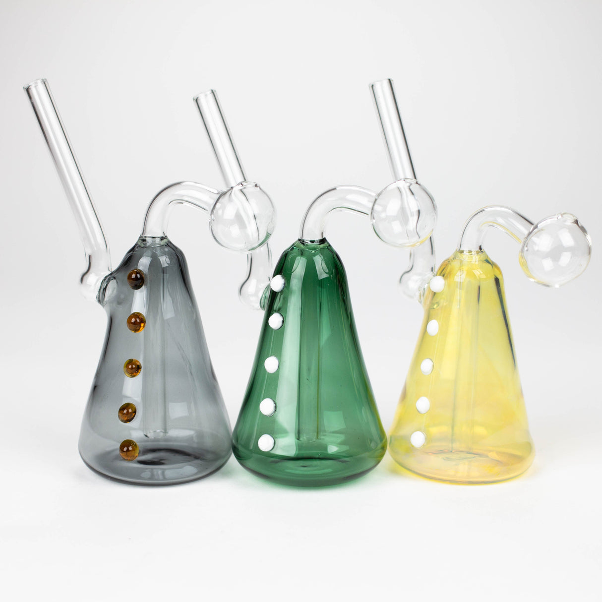 7" SNOOPER ASSORTED OIL BURNER Glass Rig Bongzie Smokes