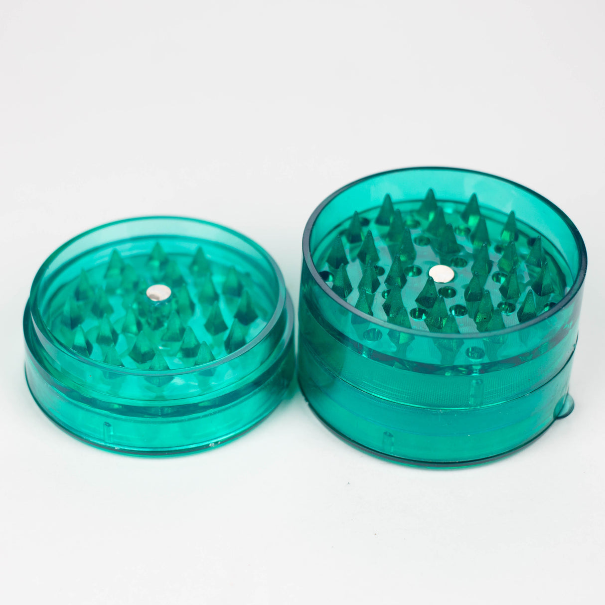 Acrylic grinder mixed color pack of 20 Display Pack Bongzie Smokes