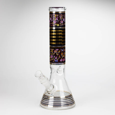 12" Royal Conical assorted design glass bong Glass Bong Bongzie Smokes