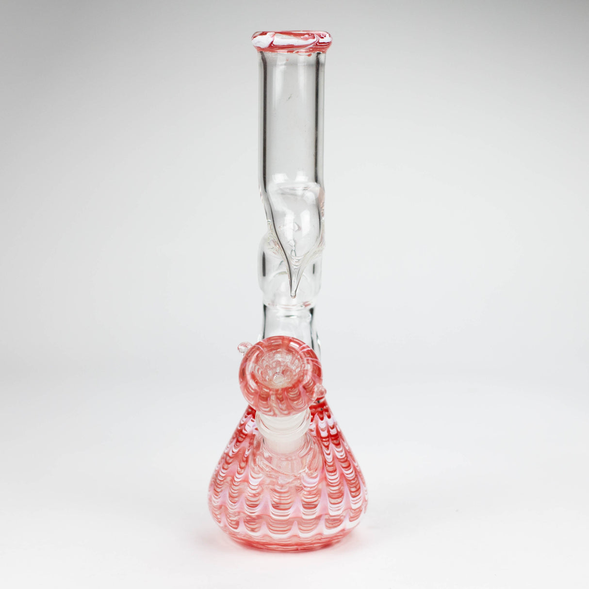10" Zig-zag water pipe Glass Bong Bongzie Smokes