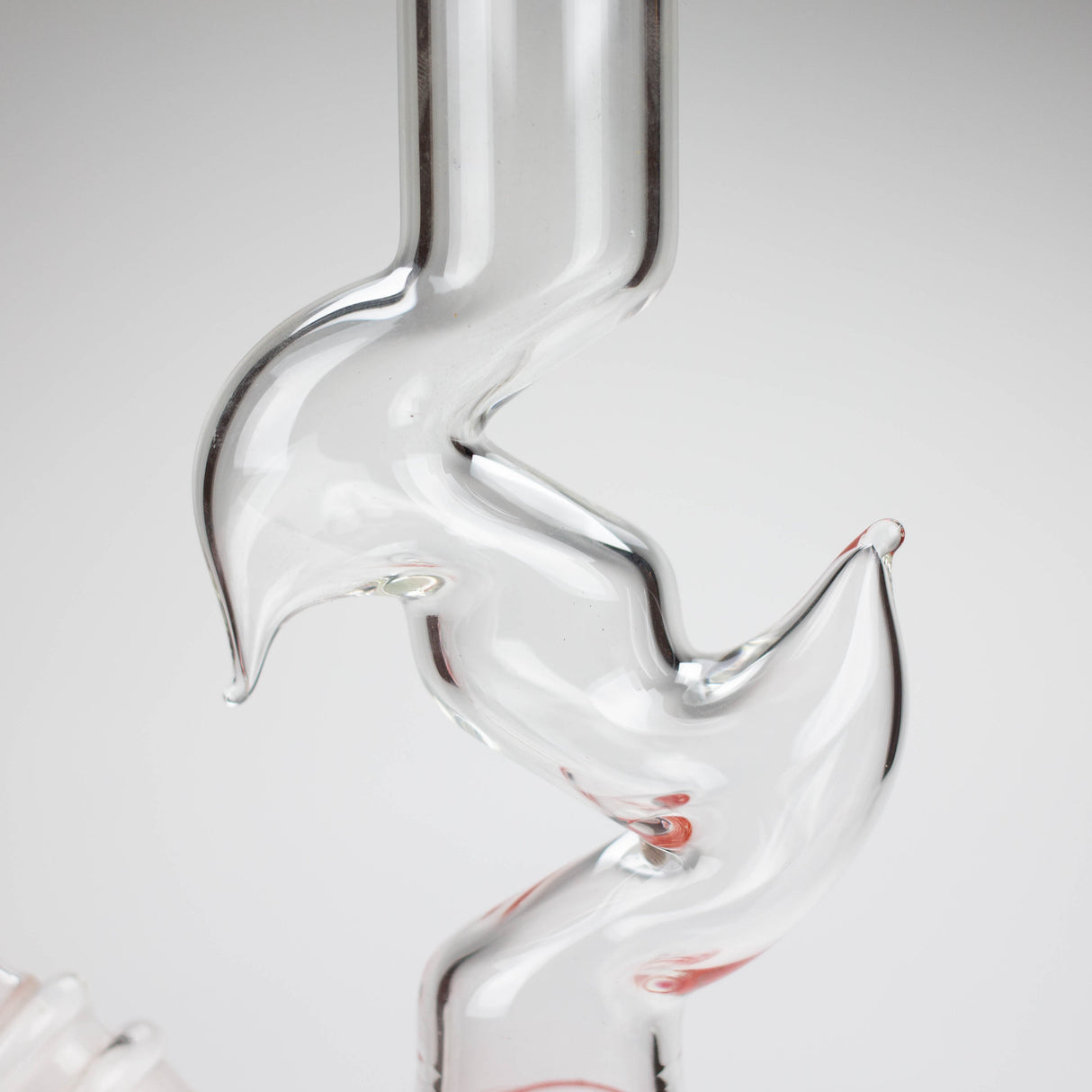 10" Zig-zag water pipe Glass Bong Bongzie Smokes
