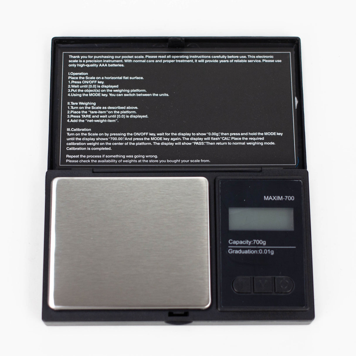Double Digit Accuracy 700g Capacity Digital Mini Scale Scale 777 Smoke