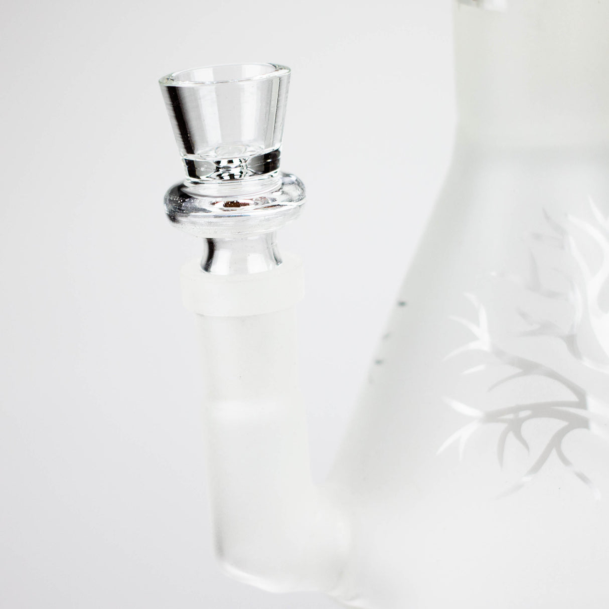 8" GLOW IN DARK TREE OF LIFE BEAKER GLASS BONG Glass Bong Bongzie Smokes