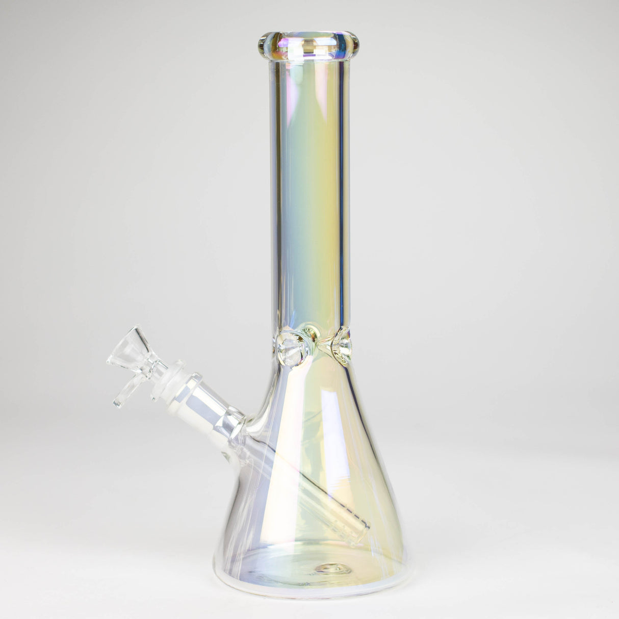 10" 5mm Electroplate Glass Bong Assorted Colour Glass Bong Super Supplys Inc