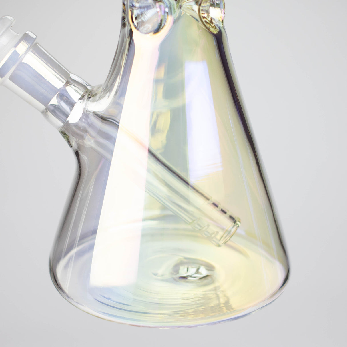 10" 5mm Electroplate Glass Bong Assorted Colour Glass Bong Super Supplys Inc