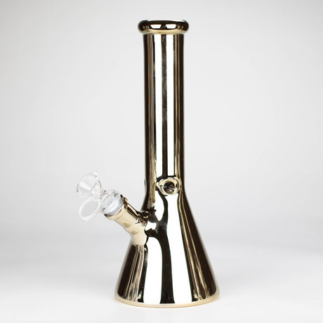 10" 5mm Electroplate Glass Bong Assorted Colour Glass Bong Super Supplys Inc Colour C