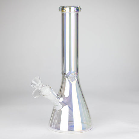 10" 5mm Electroplate Glass Bong Assorted Colour Glass Bong Super Supplys Inc Colour A