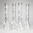 12" 5mm Luxury Design Glow in the Dark Glass Bong Glass Bong Super Supplys Inc