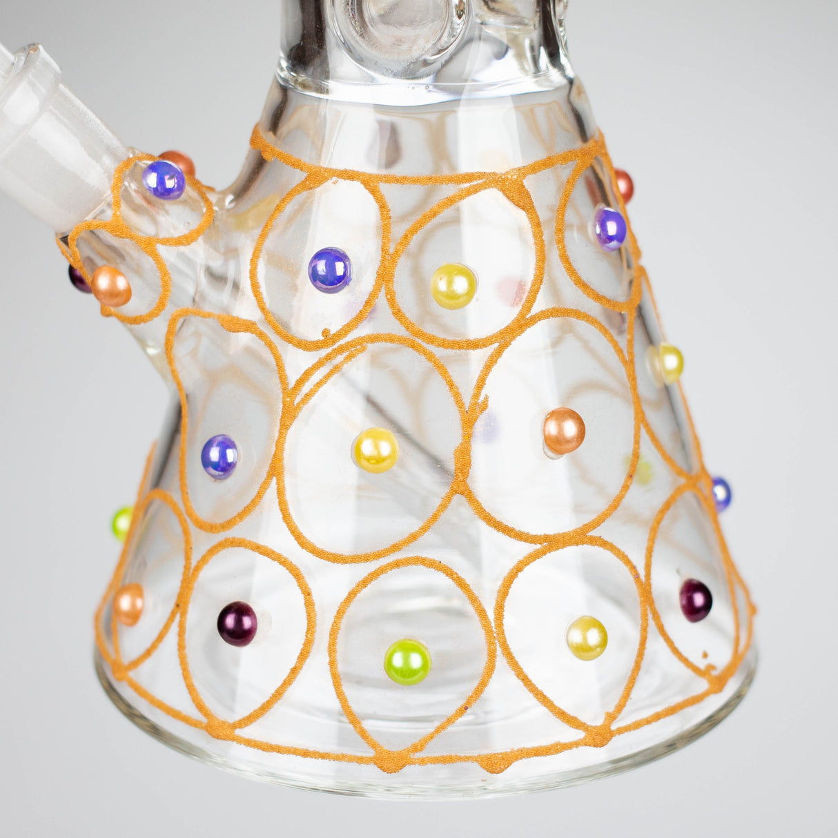 12" Royal conical hand crafted glass water bong Glass Bong Bongzie Smokes