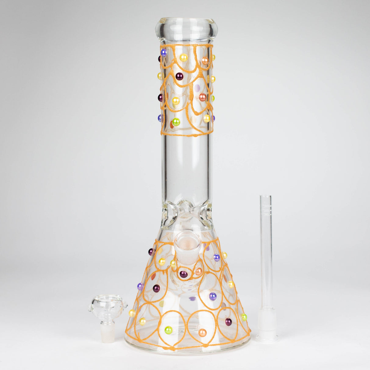 12" Royal conical hand crafted glass water bong Glass Bong Bongzie Smokes