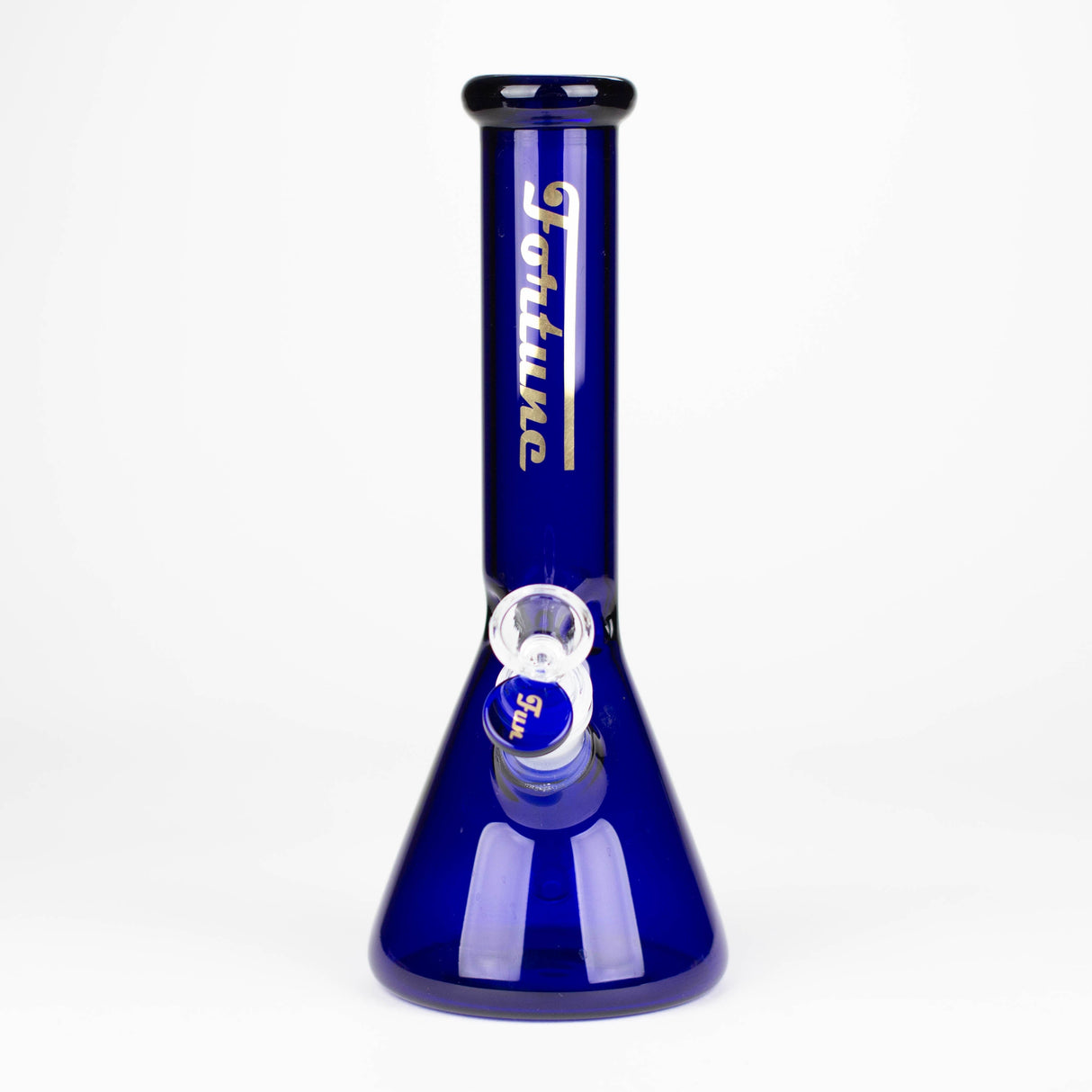 Fortune | 10" 4mm Coloured Glass Bong Assorted Colour Glass Bong Fortune
