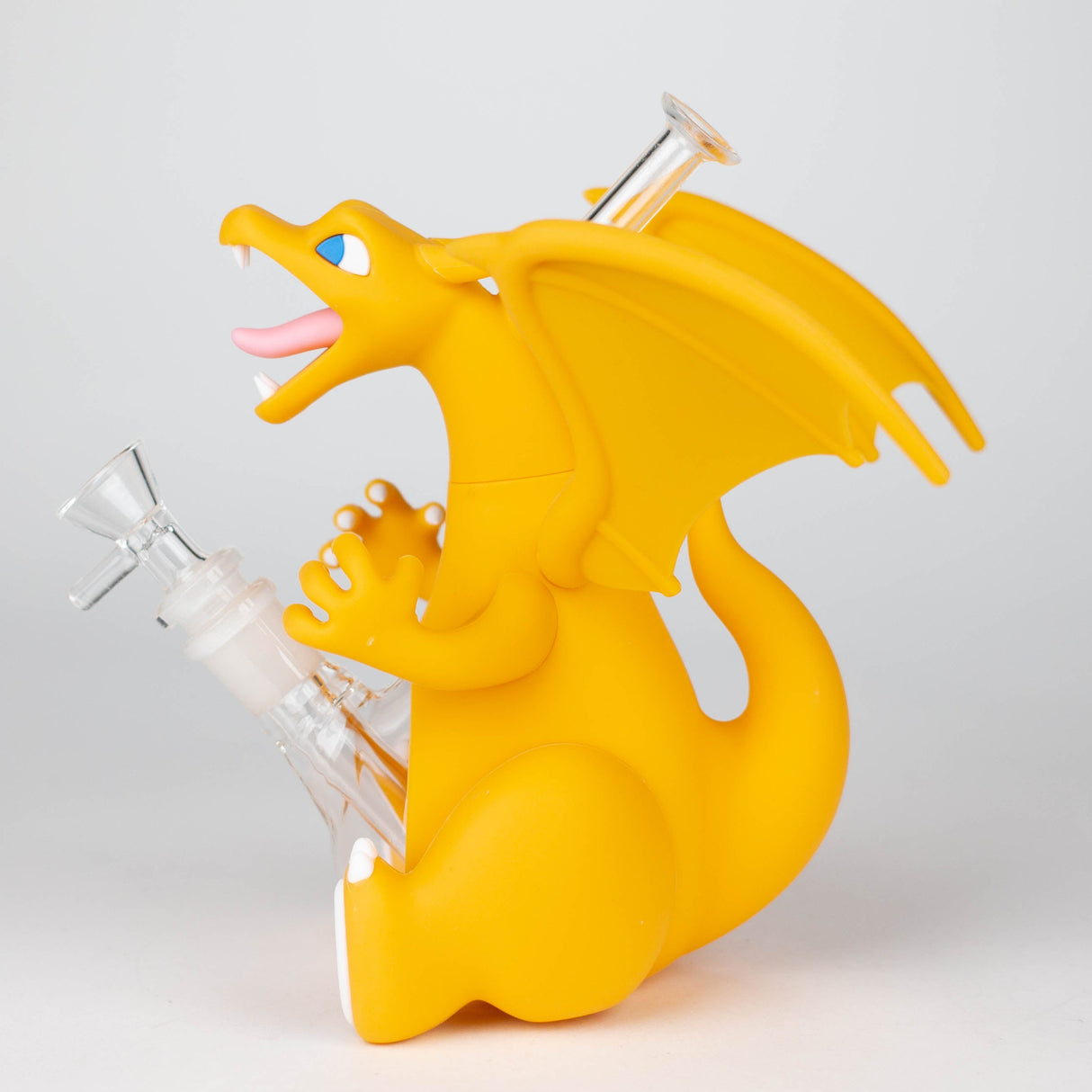 7" Charizard water pipe Resin · Silicone · Plastic Bong YHS Smoke
