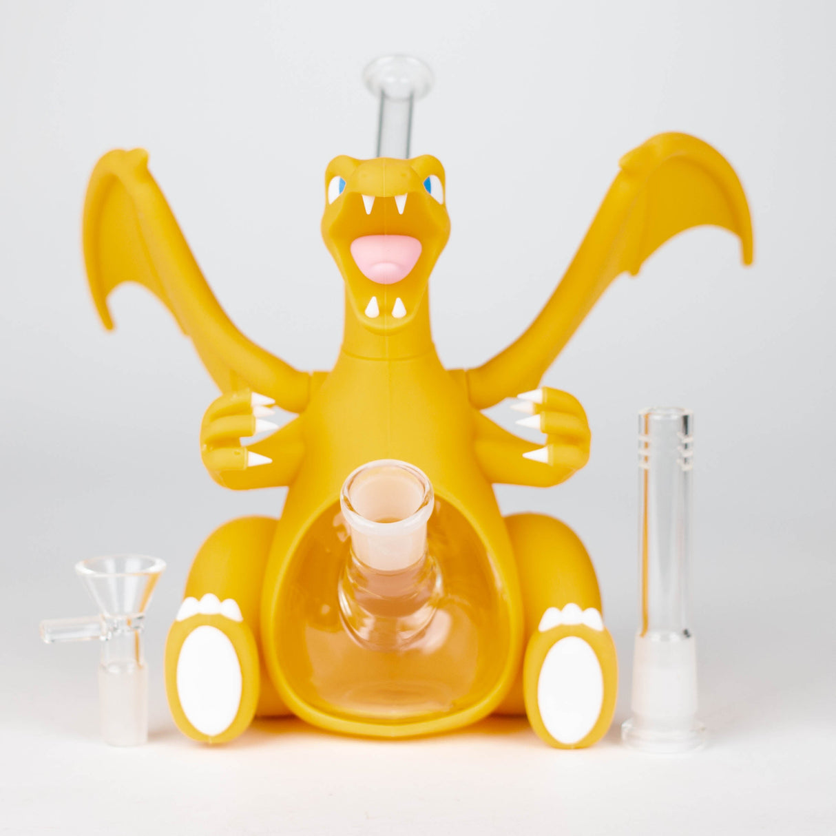 7" Charizard water pipe Resin · Silicone · Plastic Bong YHS Smoke