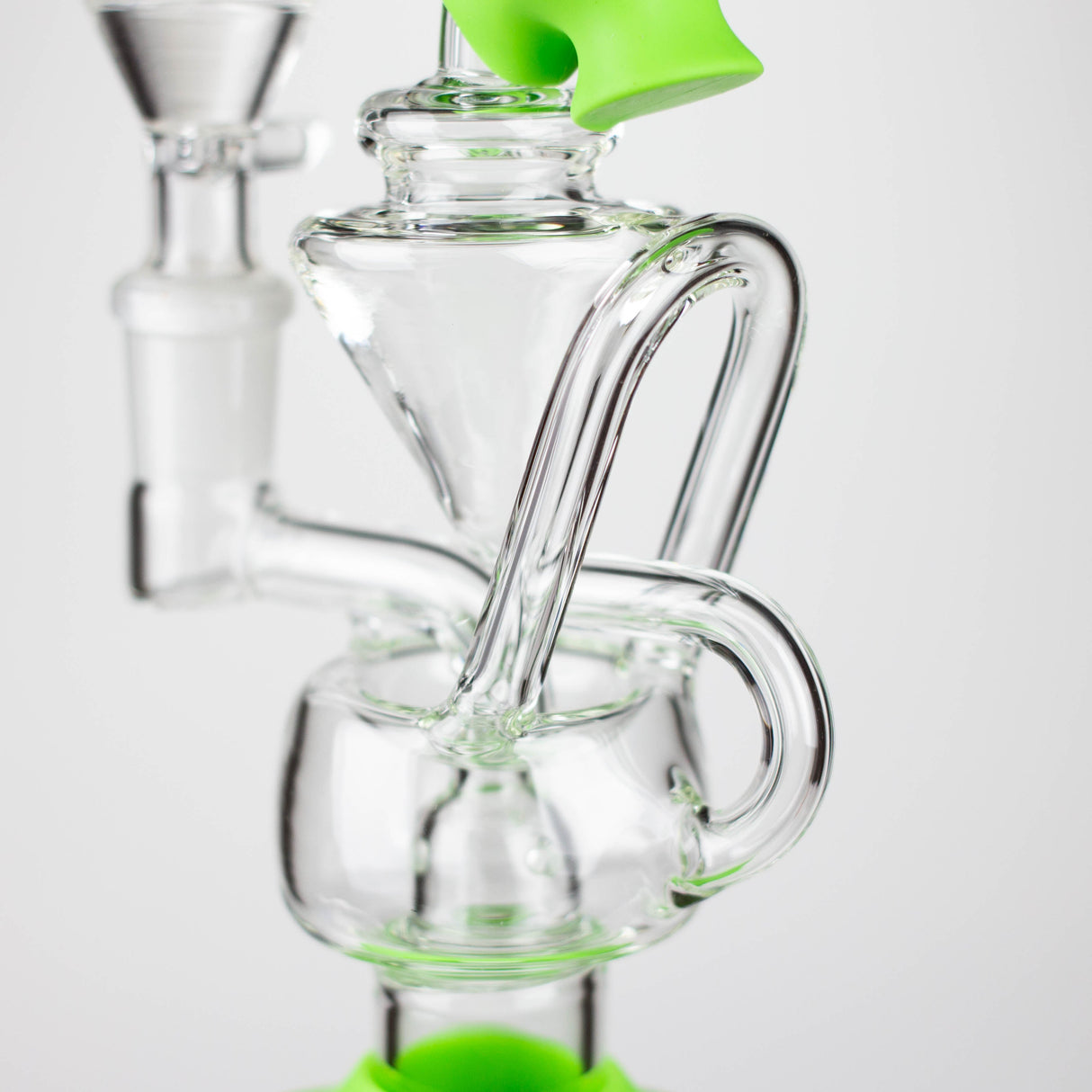 7.7" Alien Functional Glass Water pipe Glass Bong YHS Smoke