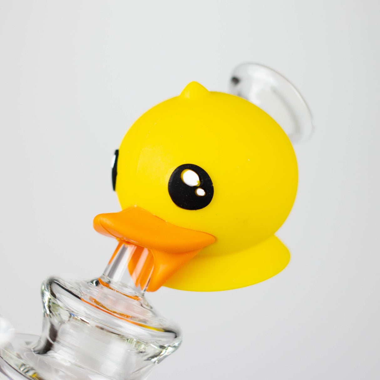 7.5"Duck Functional Glass Water pipe Glass Bong YHS Smoke