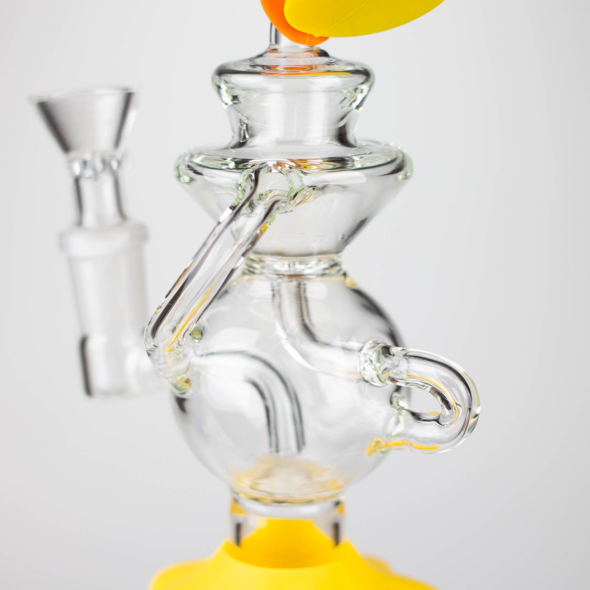 7.5"Duck Functional Glass Water pipe Glass Bong YHS Smoke