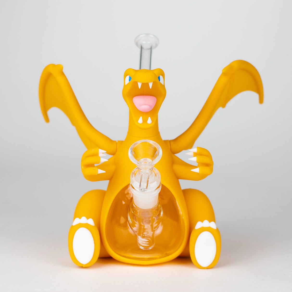 7" Charizard water pipe Resin · Silicone · Plastic Bong YHS Smoke