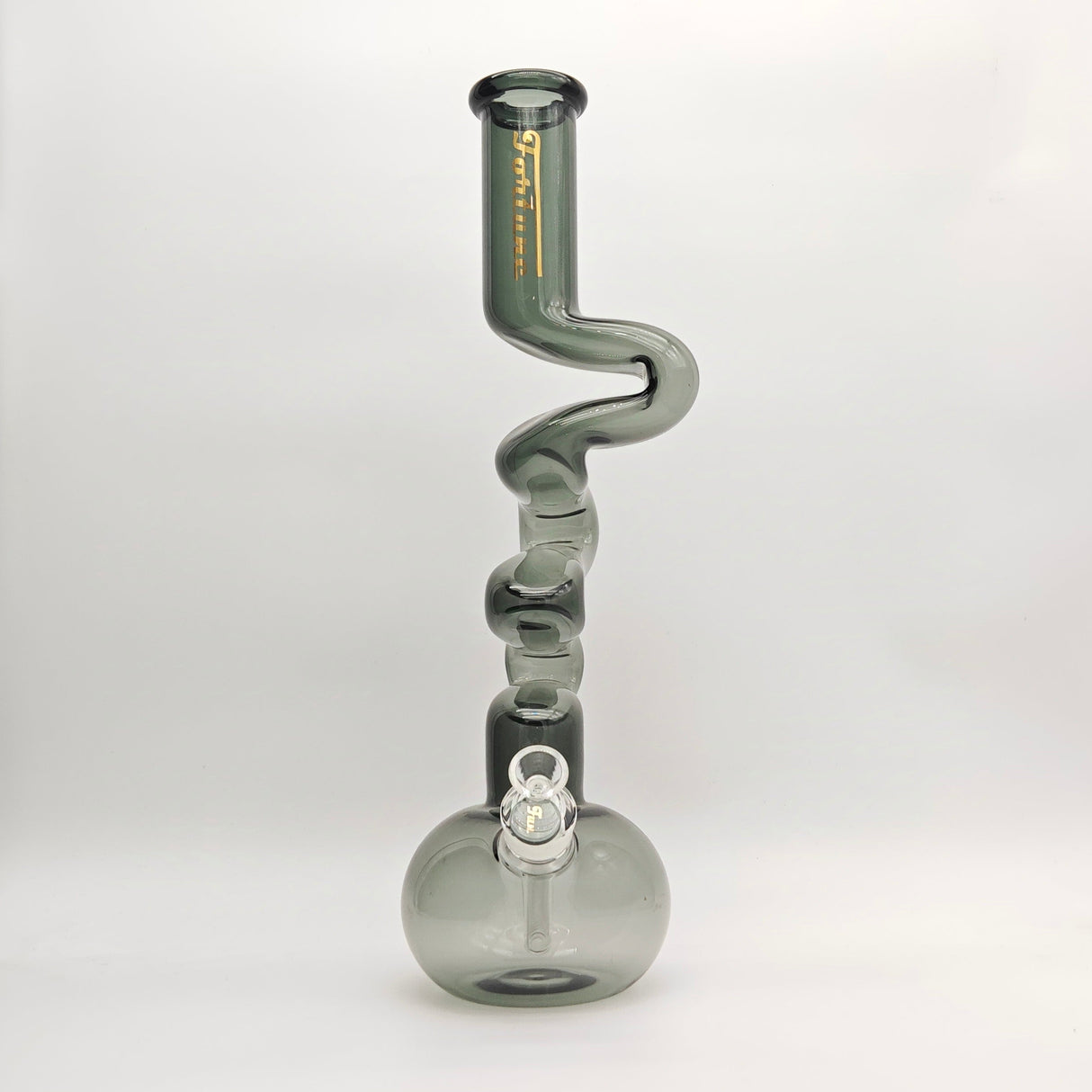 Fortune | 18" 5mm Zig Zag Bong Glass Bong Fortune