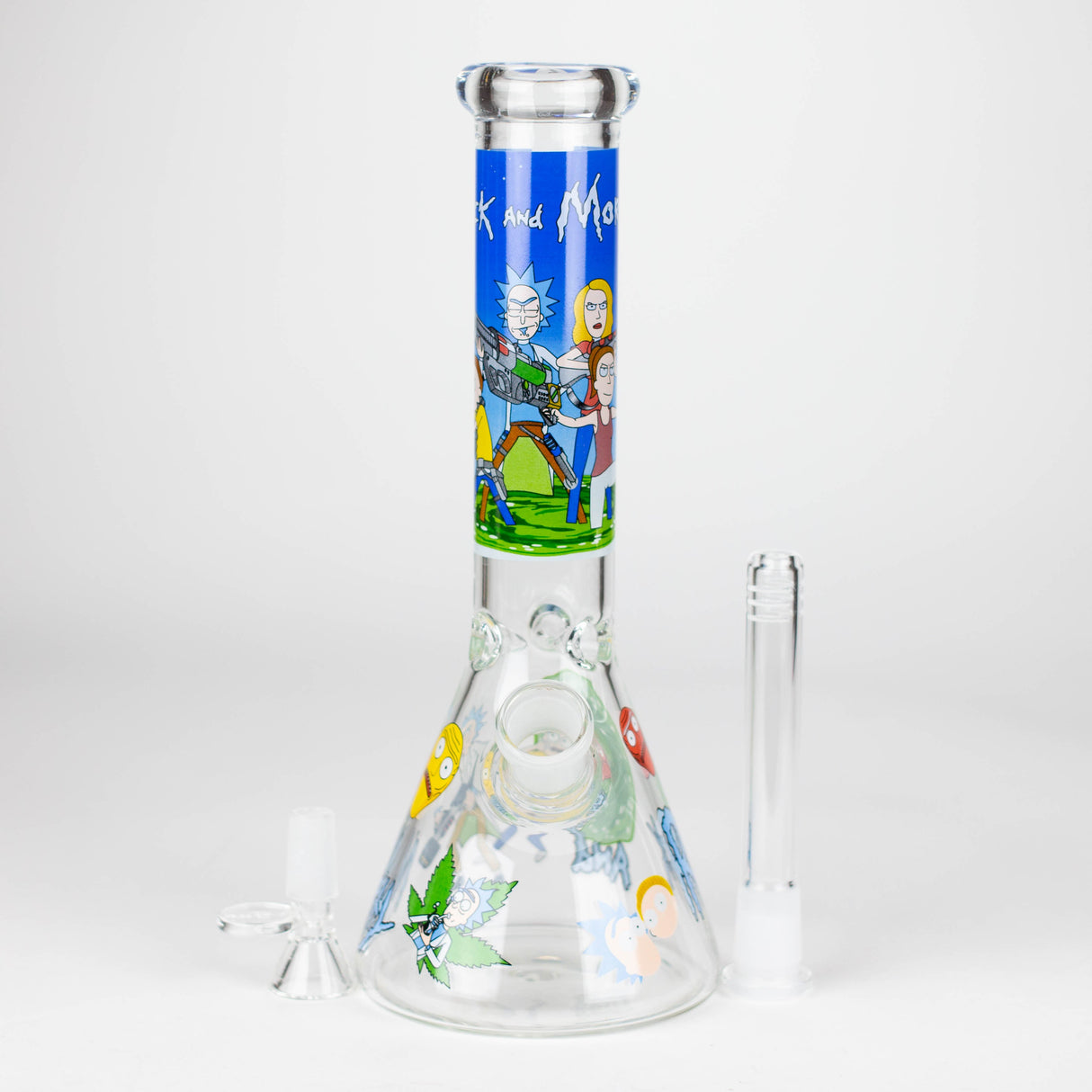 10" 4mm R&M Design Beaker Glass Bong Super Supplys Inc