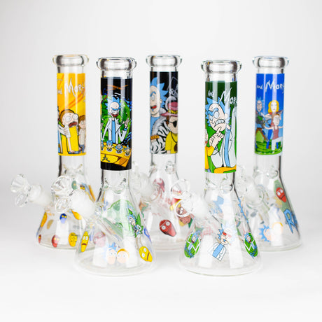 10" 4mm R&M Design Beaker Glass Bong Super Supplys Inc