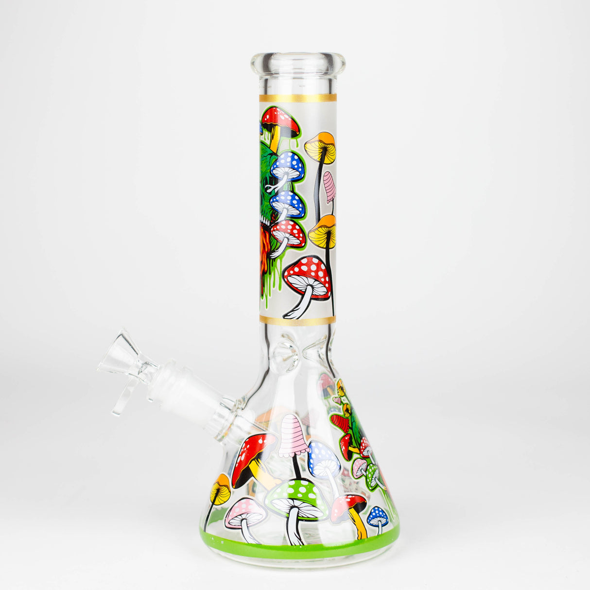 Z10" Glass Bong With The Nature Design Glass Bong 777 Smoke