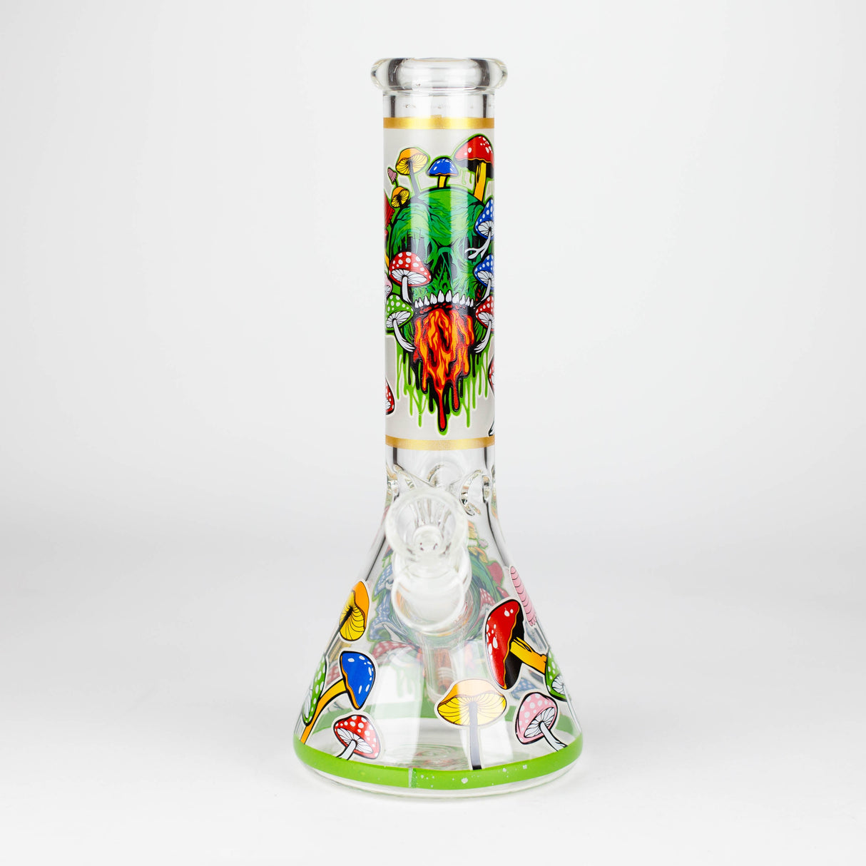 Z10" Glass Bong With The Nature Design Glass Bong 777 Smoke