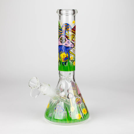 Z10" Glass Bong With The Nature Design Glass Bong 777 Smoke Fairy