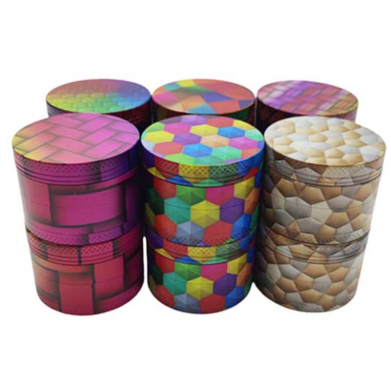 50mm*36mm New Design Herb Grinder Box Of 12 Display Pack Super Supplys Inc