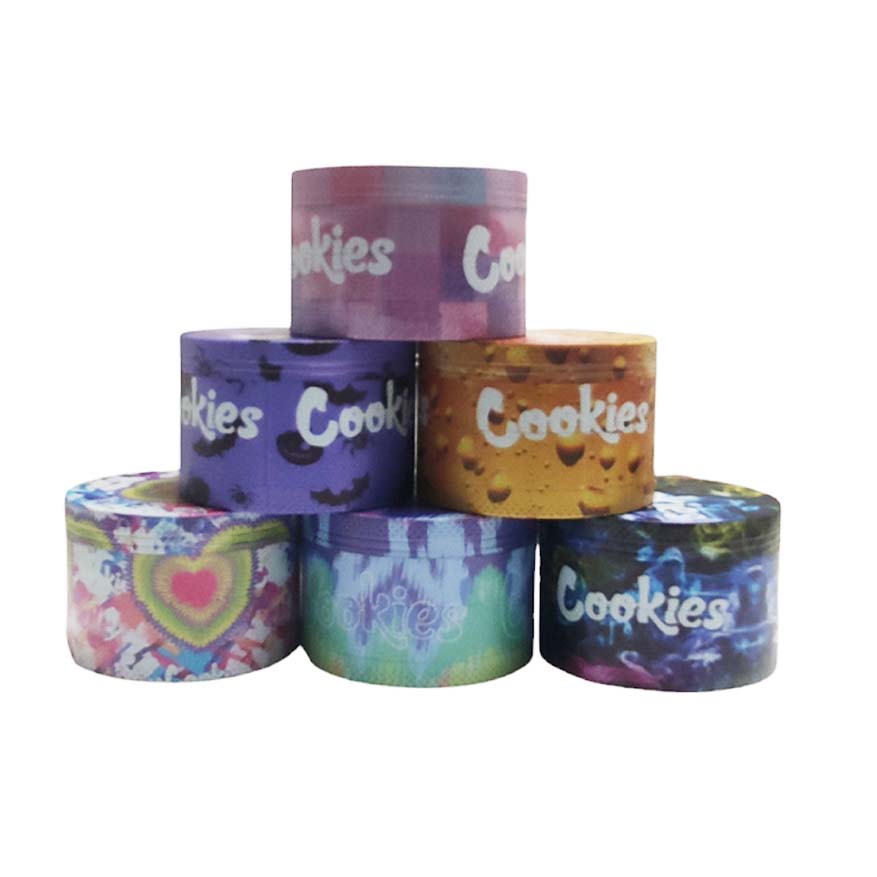 63*42mm 4 Layers CK Design Metal Grinder Box Of 6 Display Pack Super Supplys Inc