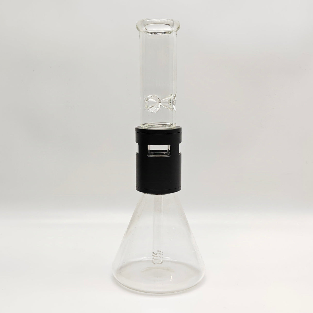 14" Metal Detachable Glass Bong Assorted Colours Glass Bong Super Supplys Inc Black